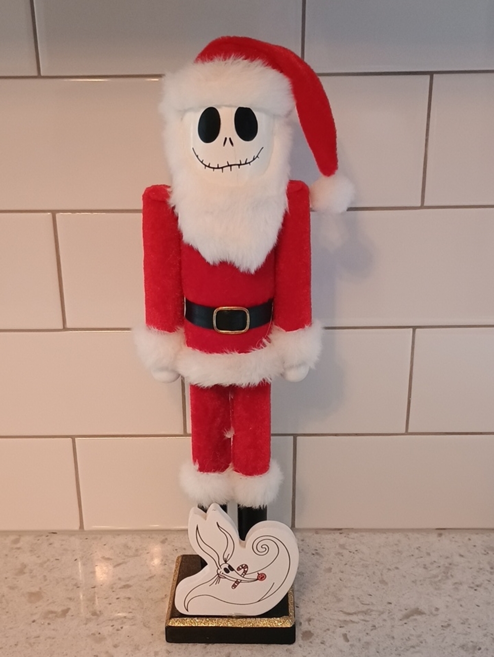Nightmare Before Christmas Santa Jack Nutcracker-